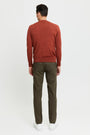 FRENN - Daniel Extra Fine Merino Wool Pullover Red, image no.2