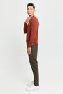 FRENN - Daniel Extra Fine Merino Wool Pullover Red, image no.3
