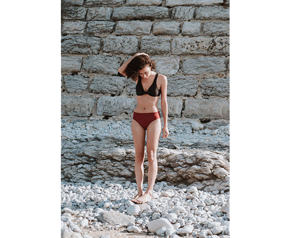 Line Bikini Top