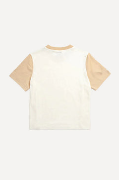 Trendsplant Color Block T-Shirt Natural