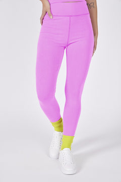 Sporty Set Leggings And Top Anemone Pink