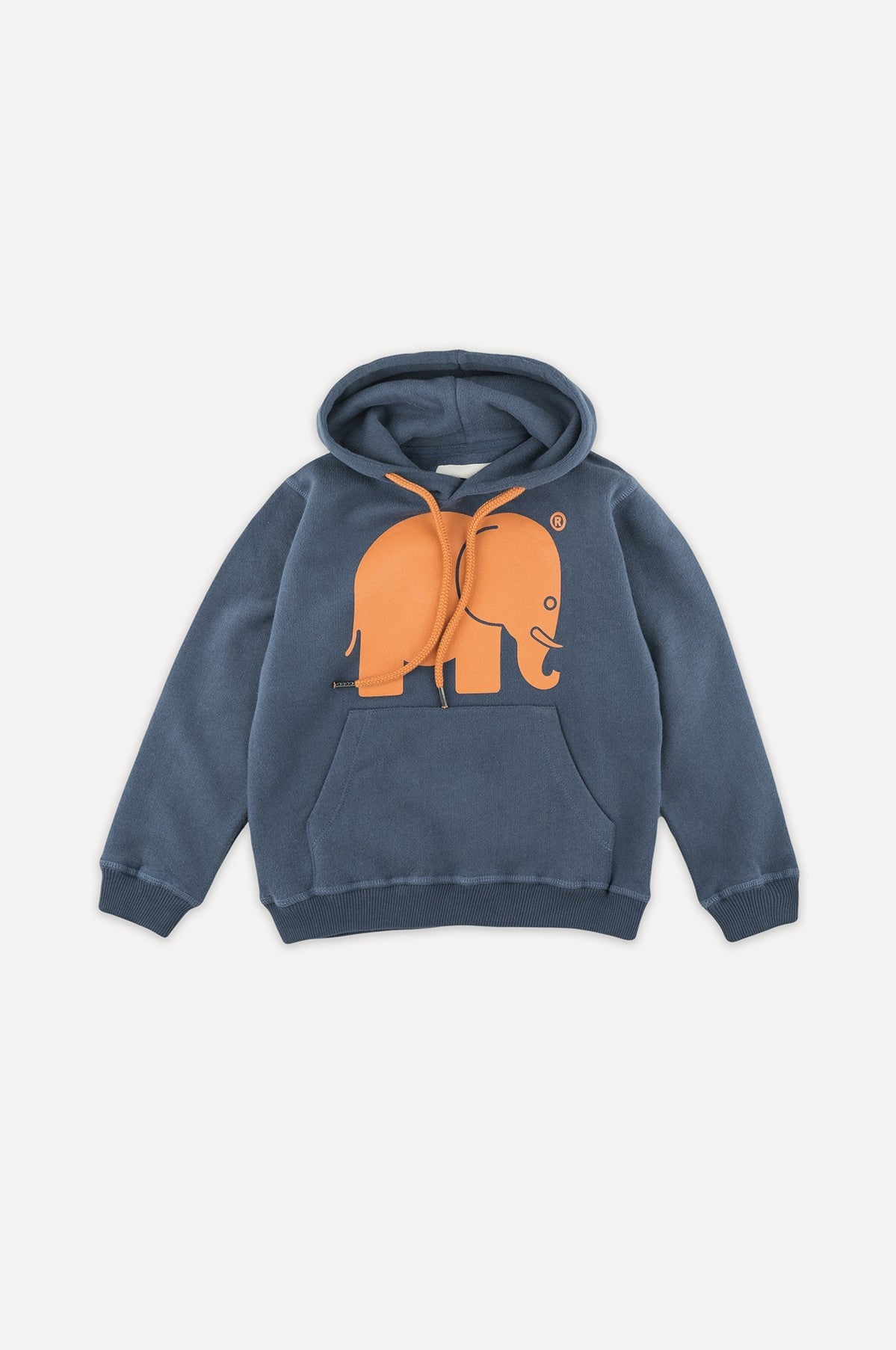Kid's Organic Classic Hoodie Trendsplant Blue