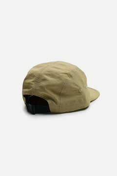 Water Repellent Nylon Five Panel Cap Sand