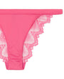 UNDERSTATEMENT - Satin Lace Bikini Tanga Bubblegum Pink, image no.7