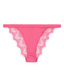 UNDERSTATEMENT - Satin Lace Bikini Tanga Bubblegum Pink, image no.1