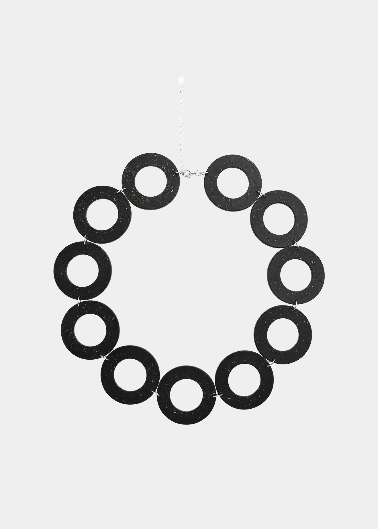 Circles Necklace No.11 Warm Granite