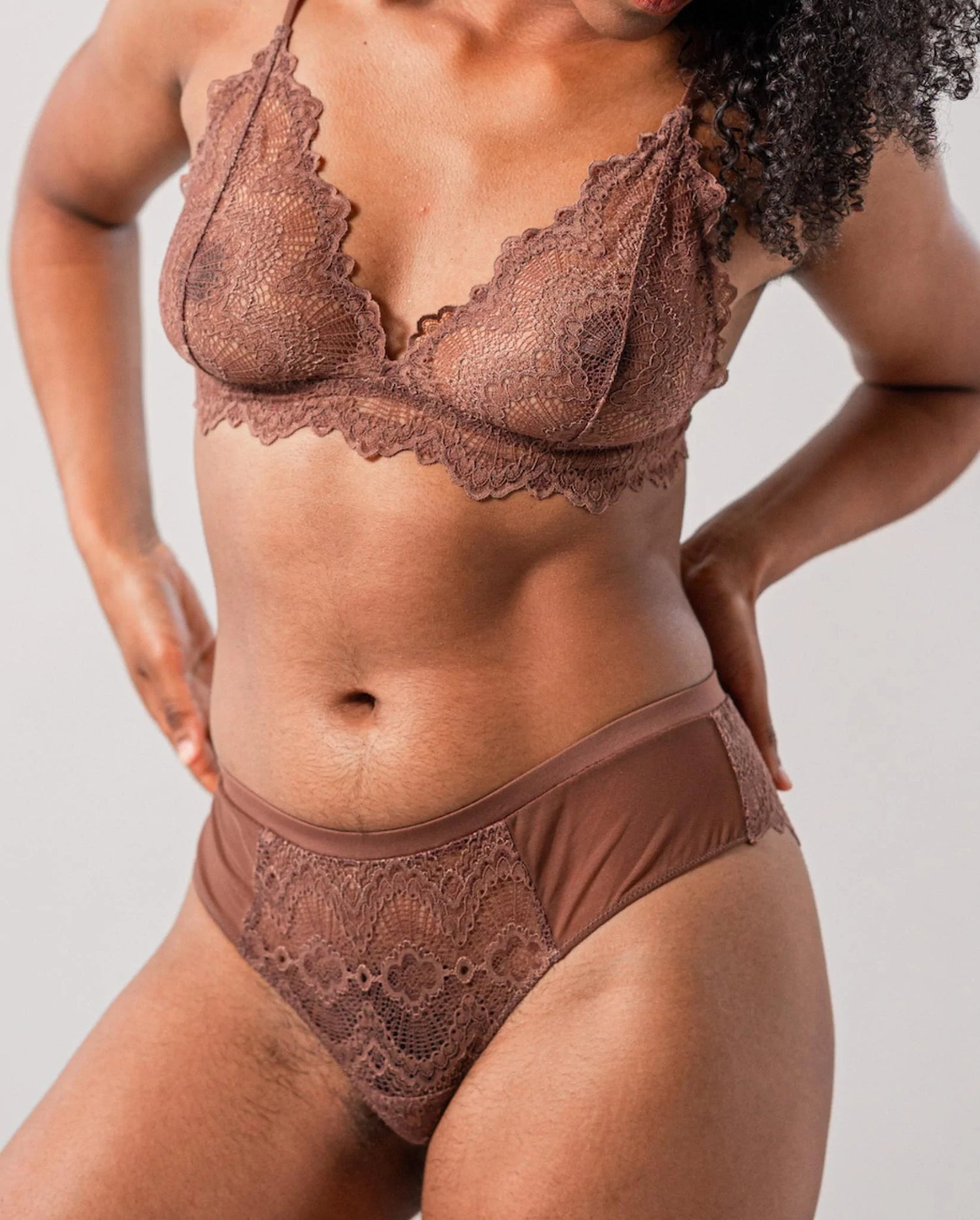 Lace Cheeky Cacao