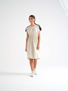 Alcea Dress Linen Bicolor