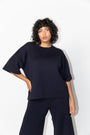 Rhea - Merino T-Shirt Navy, image no.1