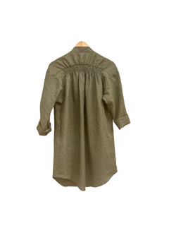 Melia Shirt Dress Olive Green