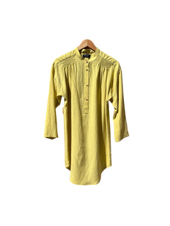 Melia Shirt Dress Yellow