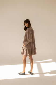 Anais Dress Light Chocolate