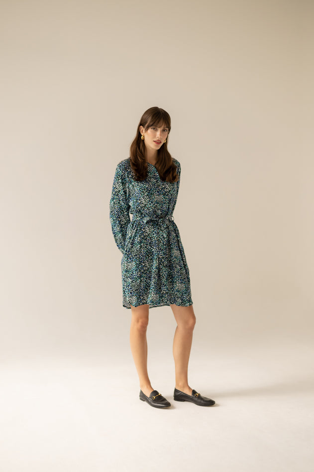 Shirt Dress Small Print