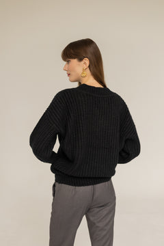 Victoria Merino Sweater Black