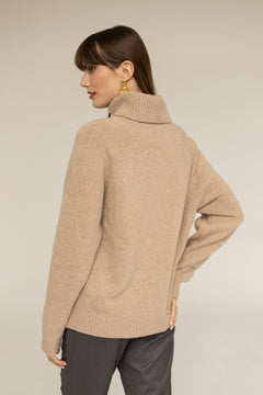 Cashmere Turtleneck Beige