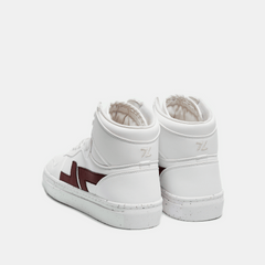Alta Bordeaux Sneakers White