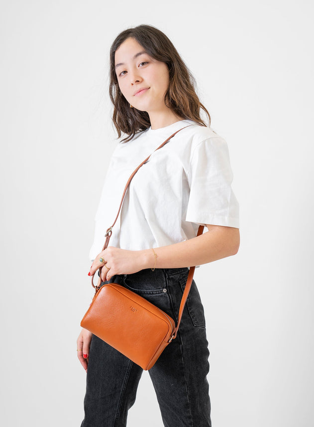 Crossbody Ava Cognac