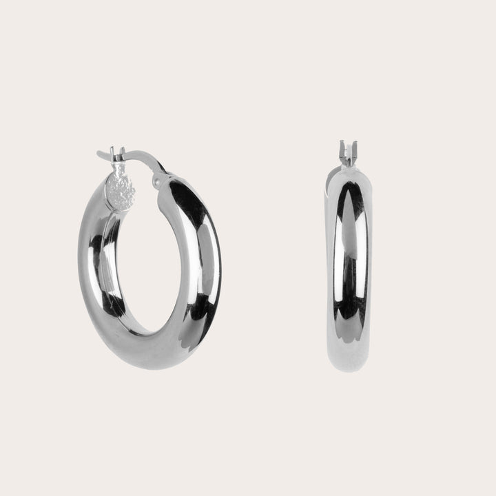 Ana Dyla - Aria Hoops Silver