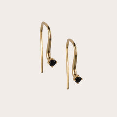 Serendipity Black Spinel Earring