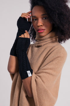 Anna Maria Recycled Cashmere Mittens