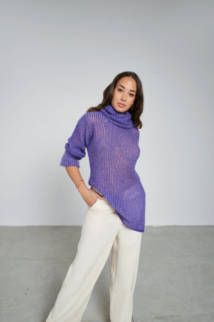 TENNÉ - The Nina Sweater Purple