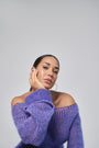 TENNÉ - The Brigitte Sweater Purple, image no.2