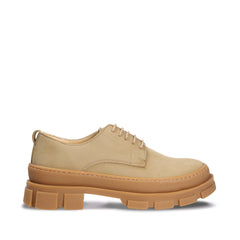 Arum Beige Chunky Derby Vegaani Kengät