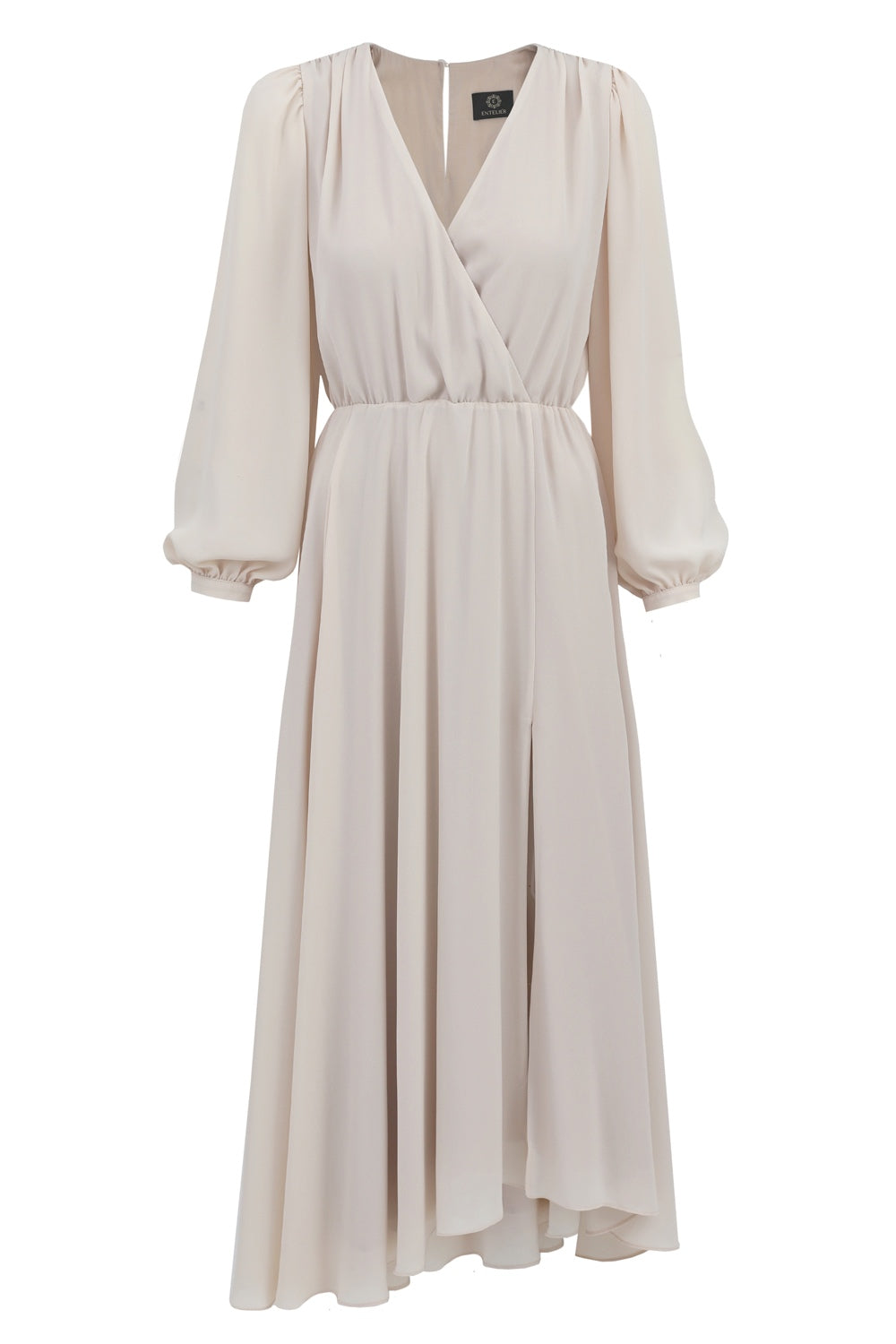 Plain beige clearance dress