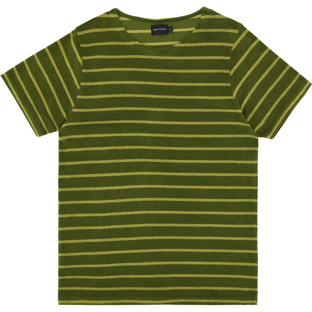 Goxo T-Shirt Striped Green