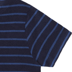 Goxo T-Shirt Striped Navy Blue