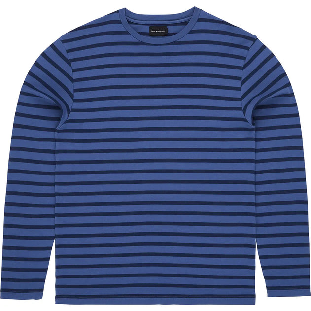 Telmo Long Sleeve T-Shirt Striped Blue
