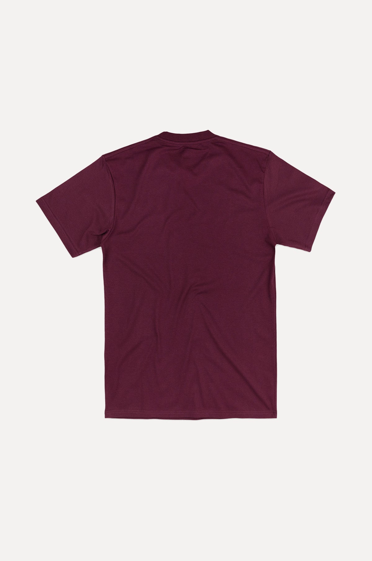 Organic Essential T-Shirt Burgundy