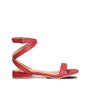 Nae Vegan Shoes - Basil Red Vegan Sandals, image no.1