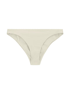 Batur Ruched Bikini Bottom Shell White