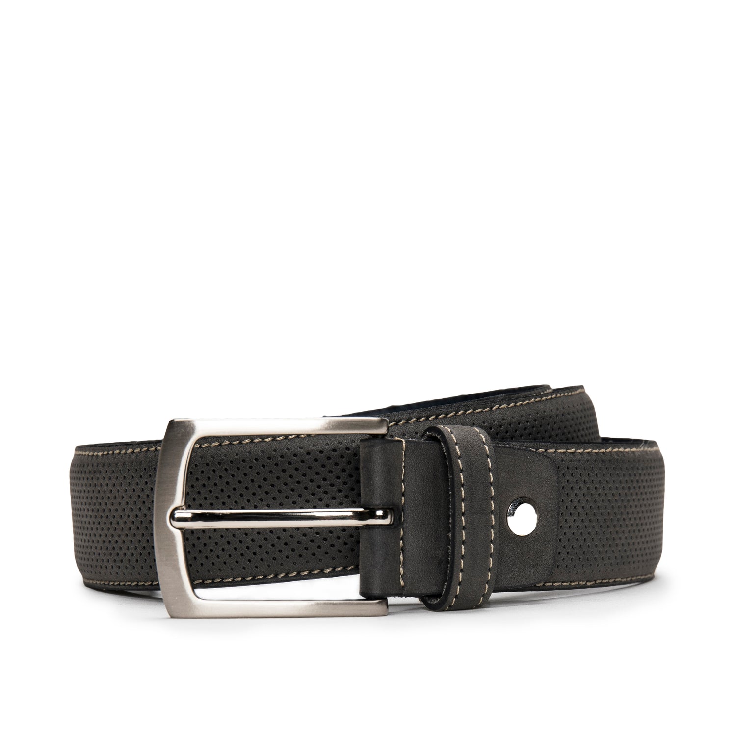 Canet Microfiber Men’s Grey Vegan Belt