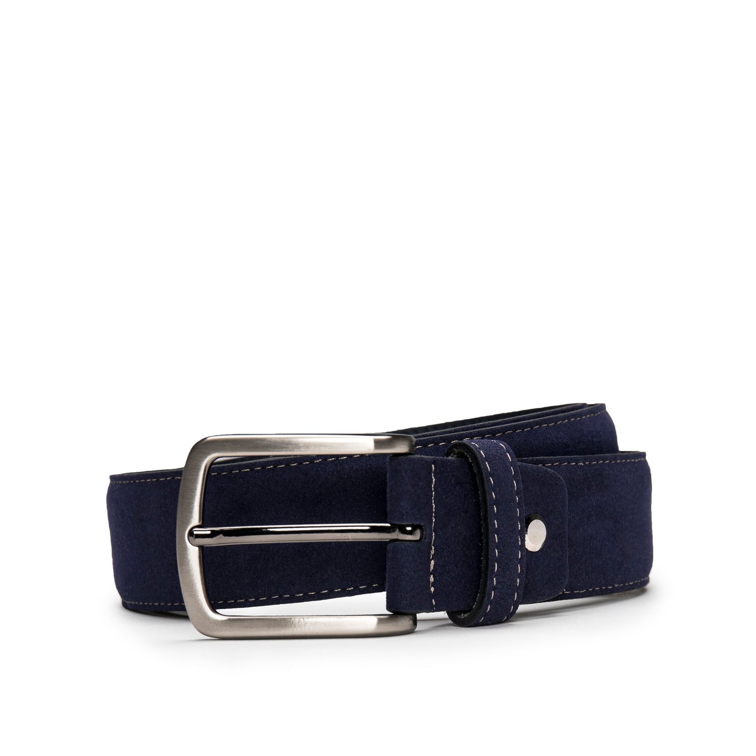 Gava Microfiber Men’s Blue Vegan Belt