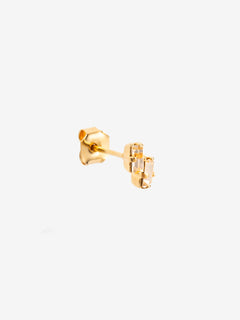 Blaise Pair of Earrings Champagne