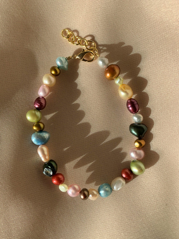 Confetti Pearl Bracelet