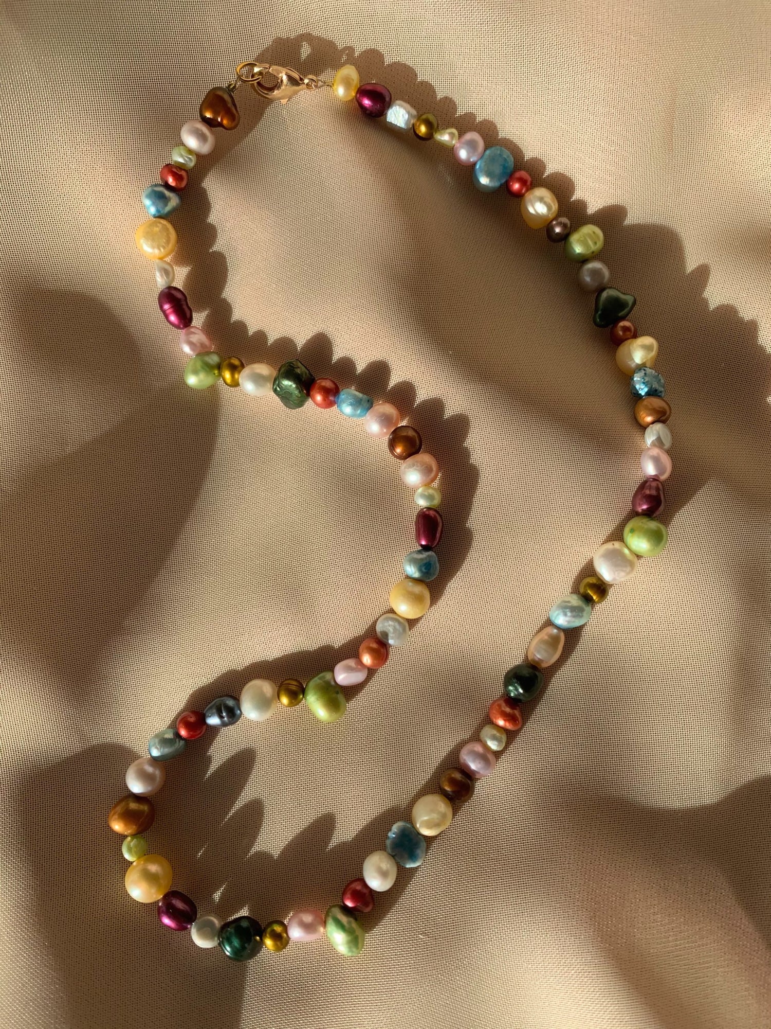 Confetti Pearl Anklet