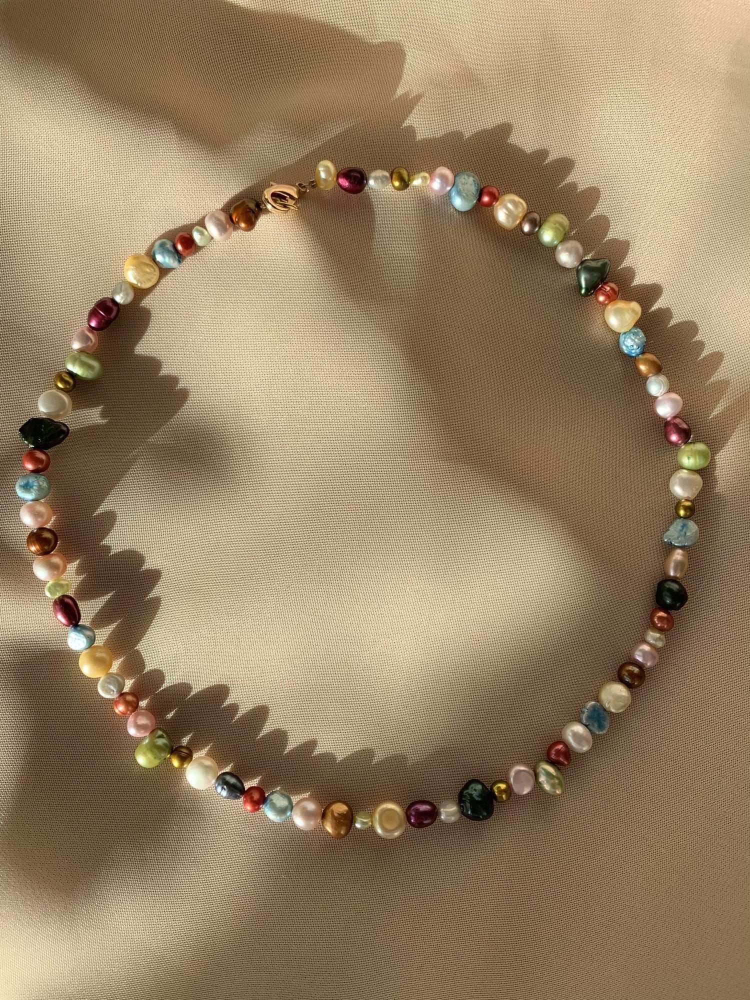 Confetti Pearl Anklet