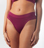 CASAGiN - Brazilian Briefs Natural Fabric Eco Lace Ruby Red, image no.2