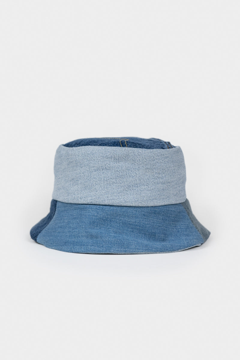 Upcycled Denim Bucket Hat