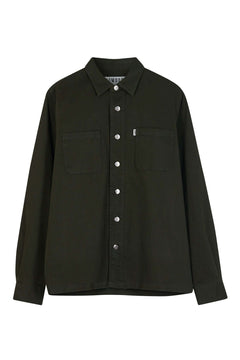 Jean Cotton Overshirt Khaki