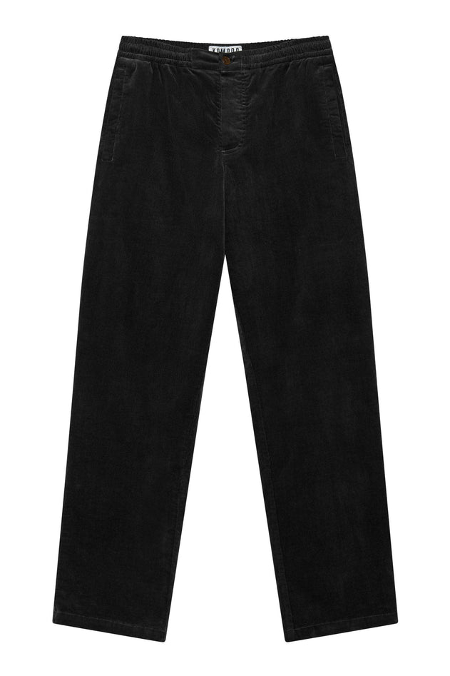 Andro Organic Cotton Cord Trouser Black