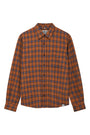 KOMODO - Santi Cotton Flannel Shirt Chestnut, image no.1