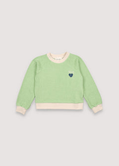 Compton Kid's Sweater Matcha Green