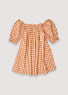 Canyon Blush Kid's Dress Peach