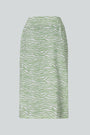 Carolina Machado - Iris Zebra Asymmetrical Skirt Green, image no.5