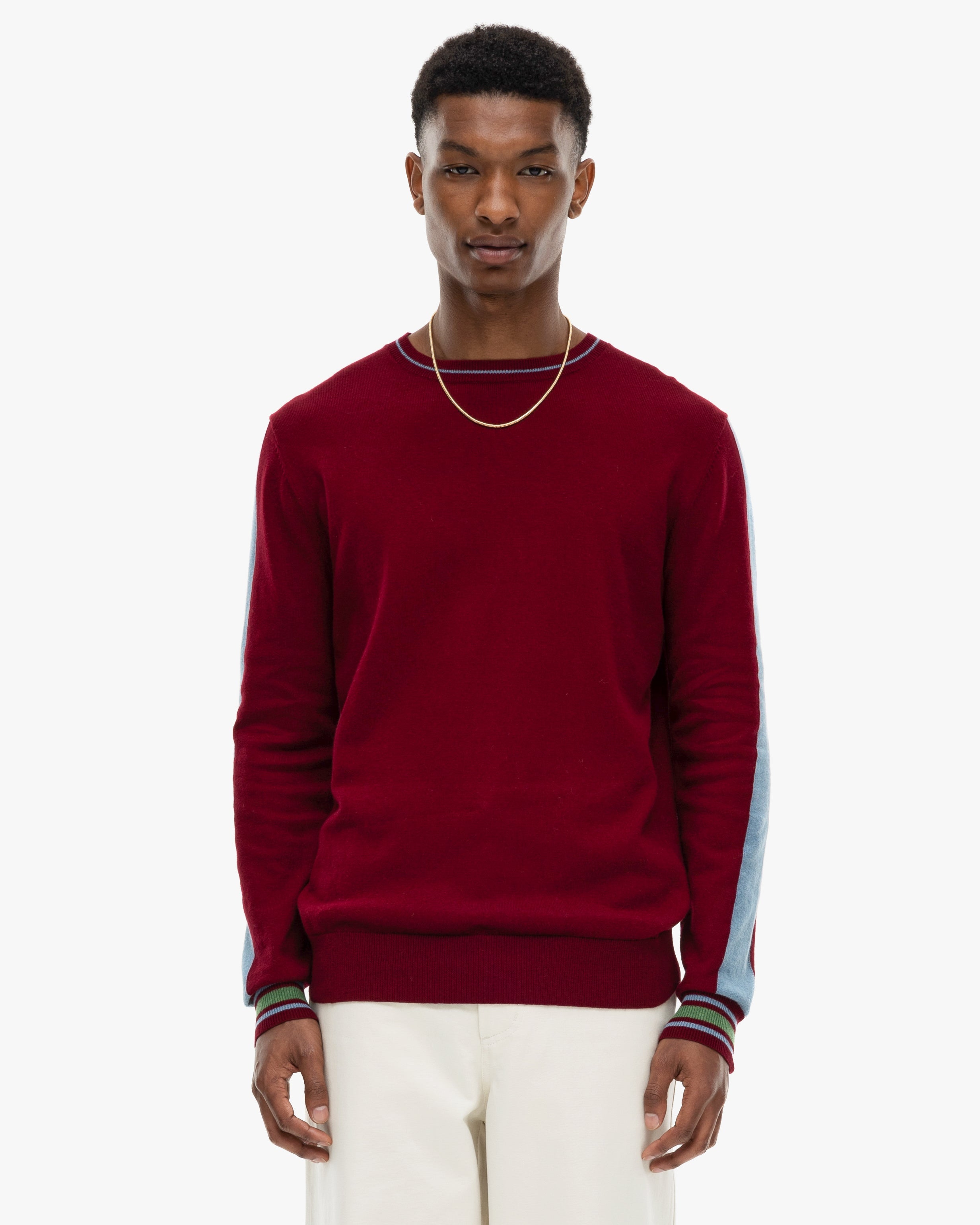 Burgundy color sweater best sale