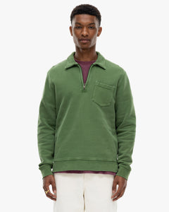 Lucebert Zip Sweater Green